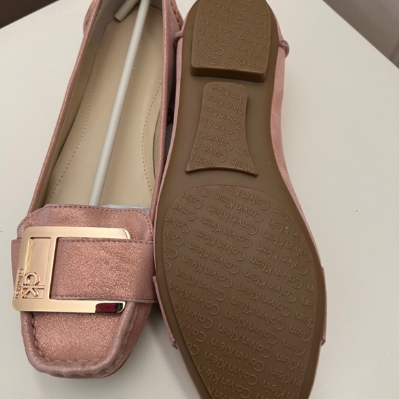 Calvin Klein rose gold flats - Picture 2 of 3